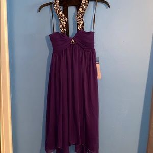 Purple dress